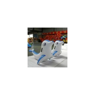 Inflatable dolphin water toys PVC plastic high quality water sport factory wholesale( WT010 )